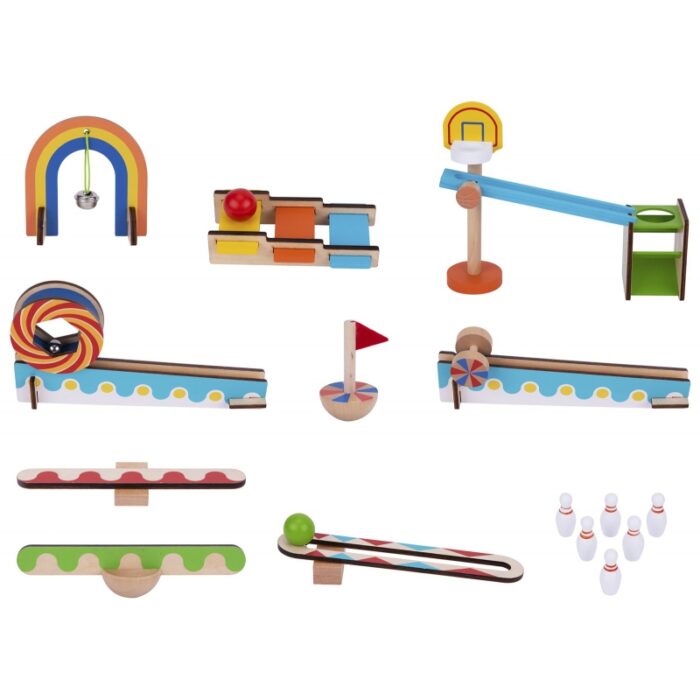TOOKY TOY Tor Kulkowy Kulodrom Domino - obrazek 14