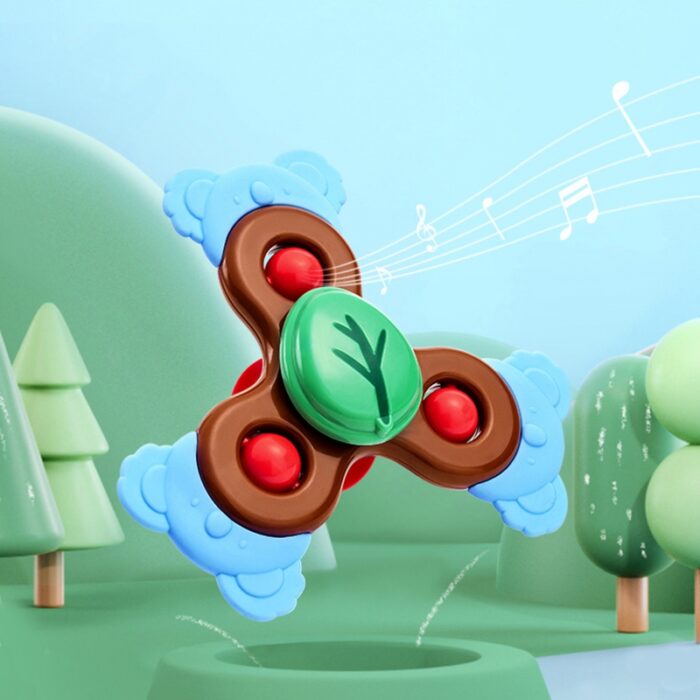 WOOPIE BABY Spiner Zabawka Sensoryczna Edukacyjna 3w1 Kolorowe - obrazek 6