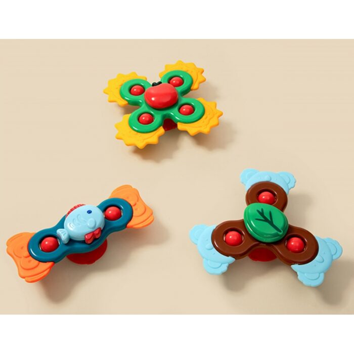 WOOPIE BABY Spiner Zabawka Sensoryczna Edukacyjna 3w1 Kolorowe - obrazek 7
