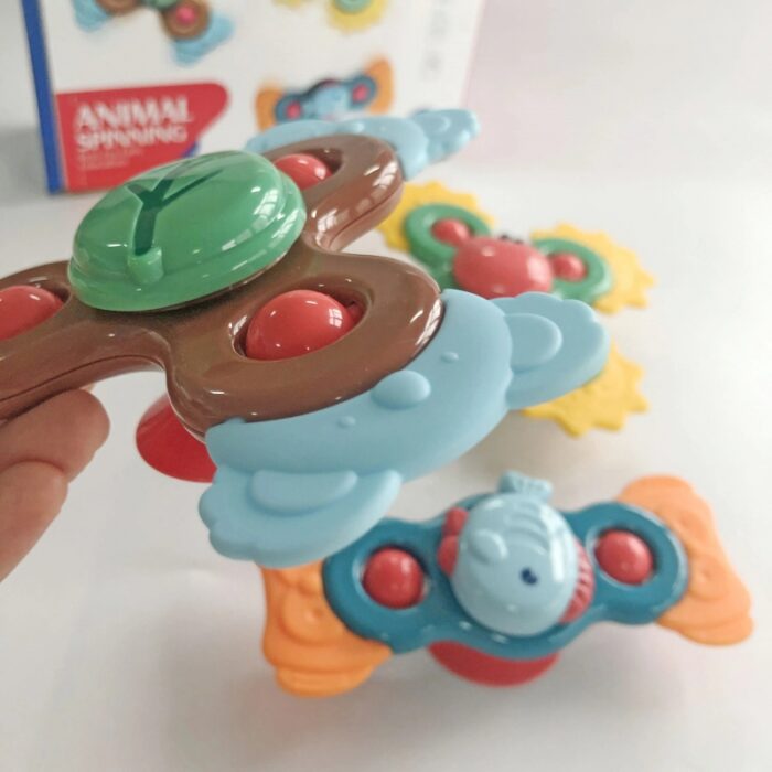 WOOPIE BABY Spiner Zabawka Sensoryczna Edukacyjna 3w1 Kolorowe - obrazek 10