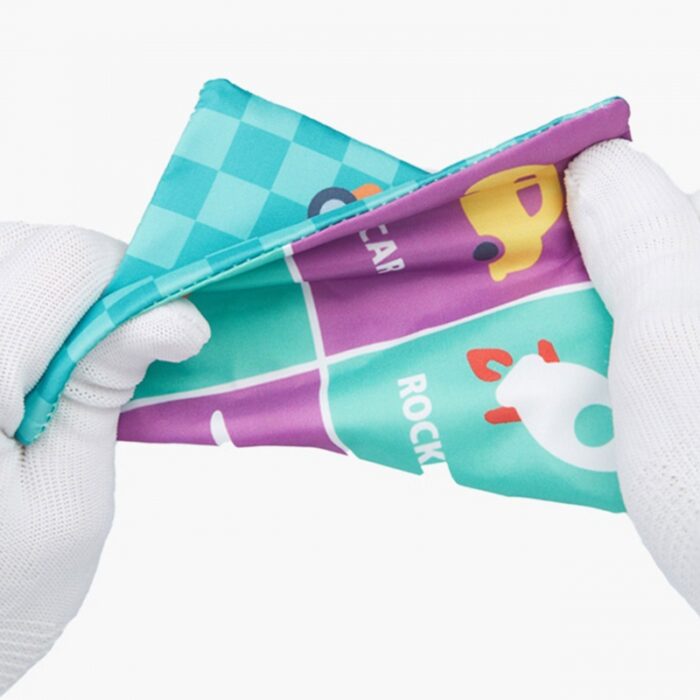 WOOPIE BABY Zabawka Edukacyjna Sensoryczna Pani Metka Pudełeczko Chusteczek - obrazek 8