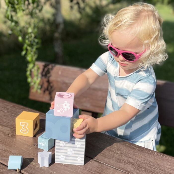 VIGA PolarB Piramidka Układanka edukacyjna Sorter Kostki Klocki - obrazek 6
