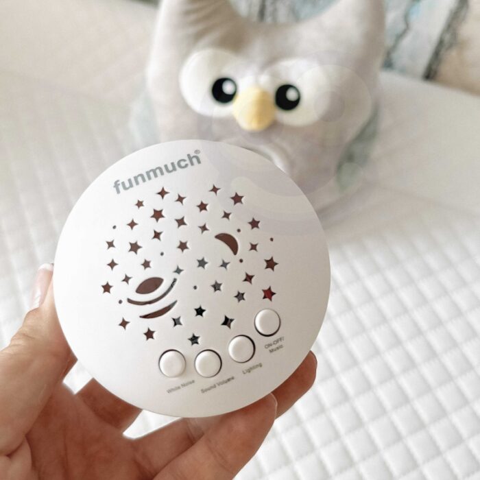 WOOPIE BABY Przytulanka Usypiacz Projektor 2w1 Sówka - 10 Kołysanek - obrazek 7