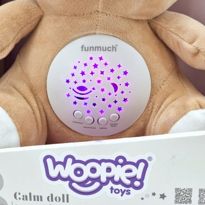 WOOPIE BABY Przytulanka Usypiacz Projektor 2w1 Miś - 10 Kołysanek - obrazek 7