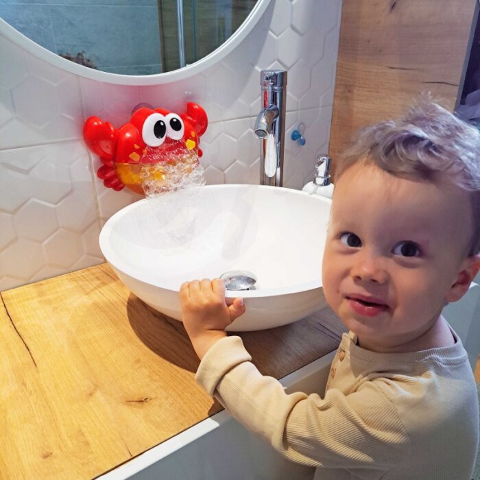 WOOPIE BABY Zabawka do Kąpieli Krab do Robienia Piany z Melodią - obrazek 4