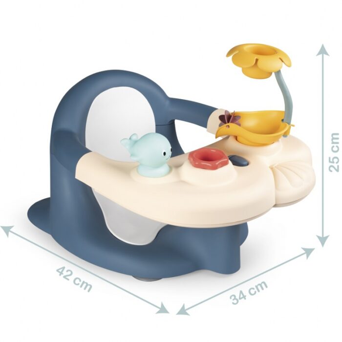 SMOBY Little Siedzisko Do Kąpieli Krzesełko Niebieskie - obrazek 5