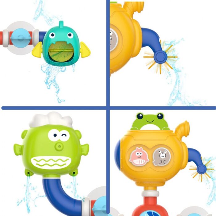 WOOPIE BABY Zabawka do Kąpieli Wody Wanny Przelewowa Robot - obrazek 5