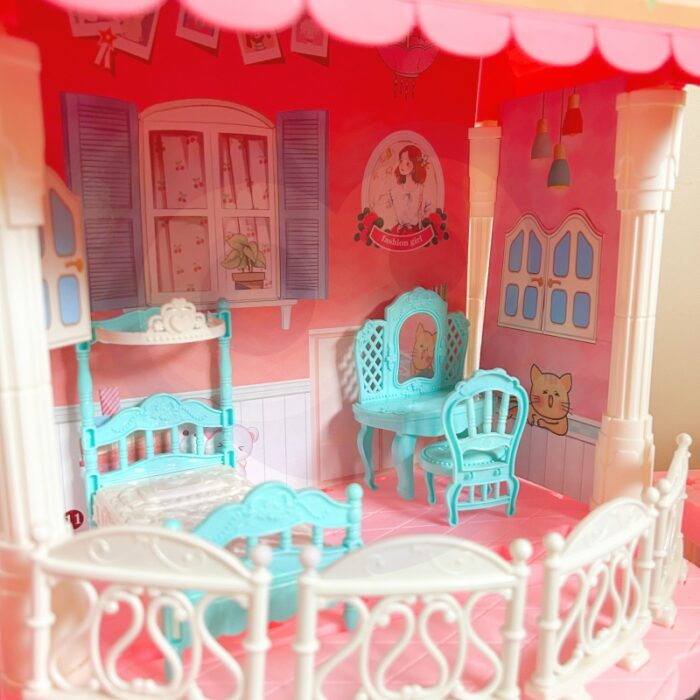 WOOPIE Domek dla Lalek CASTLE VILLA XXL - obrazek 5