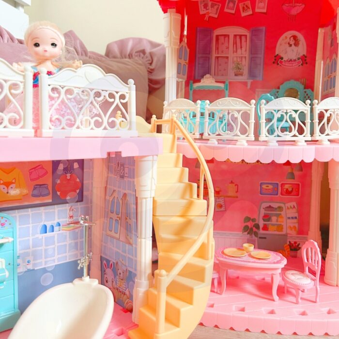 WOOPIE Domek dla Lalek CASTLE VILLA XXL - obrazek 10