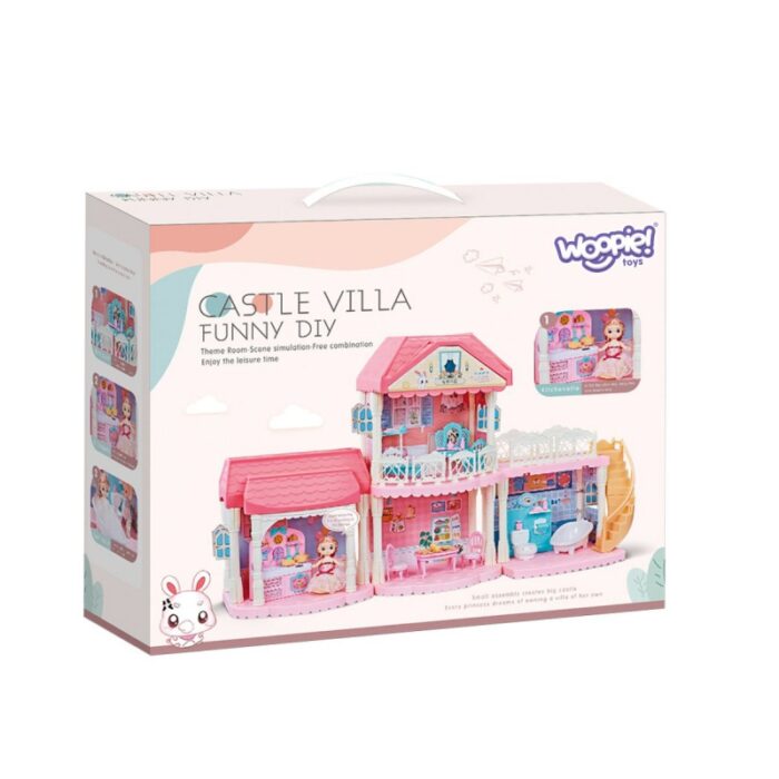 WOOPIE Domek dla Lalek CASTLE VILLA XXL - obrazek 12