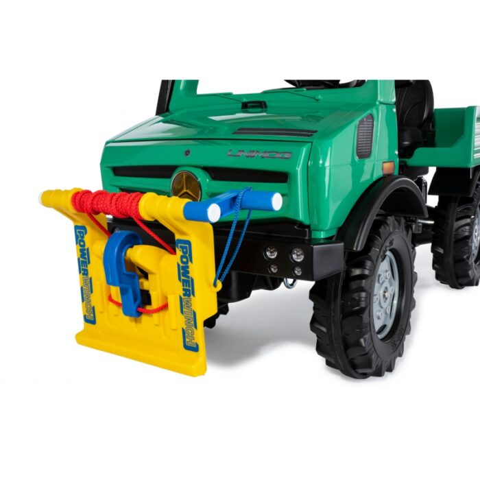Rolly Toys RollyUnimog Forst  Mercedes-Benz  Wyciągarka - Ciężarówka Samochód na Pedały - obrazek 3