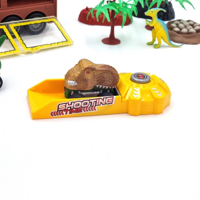 WOOPIE Cięzarówka Dinozaur z Wyrzutnią i Samochodzikami 15 el. - obrazek 10