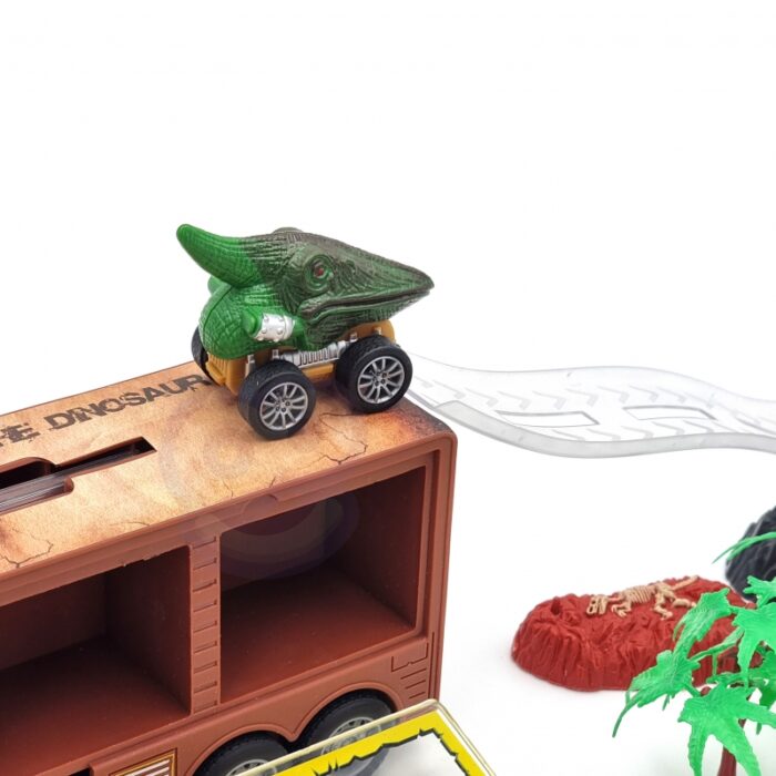 WOOPIE Cięzarówka Dinozaur z Wyrzutnią i Samochodzikami 15 el. - obrazek 11