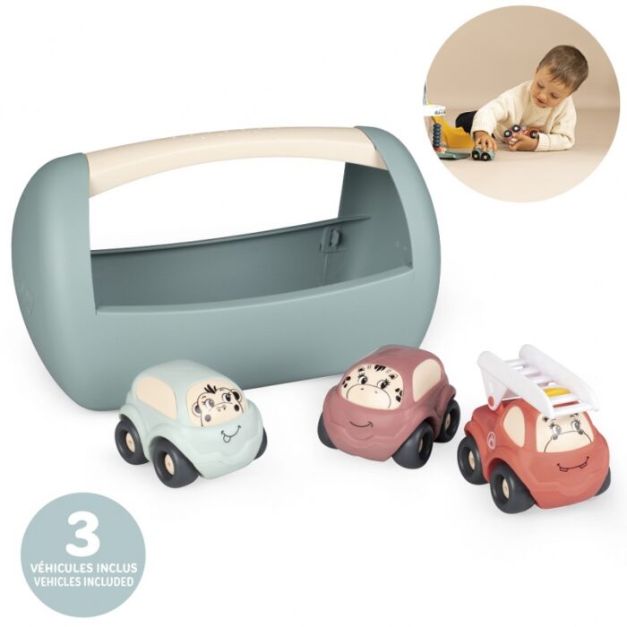 SMOBY Little Skrzyneczka z samochodzikami Vroom Planet - obrazek 7