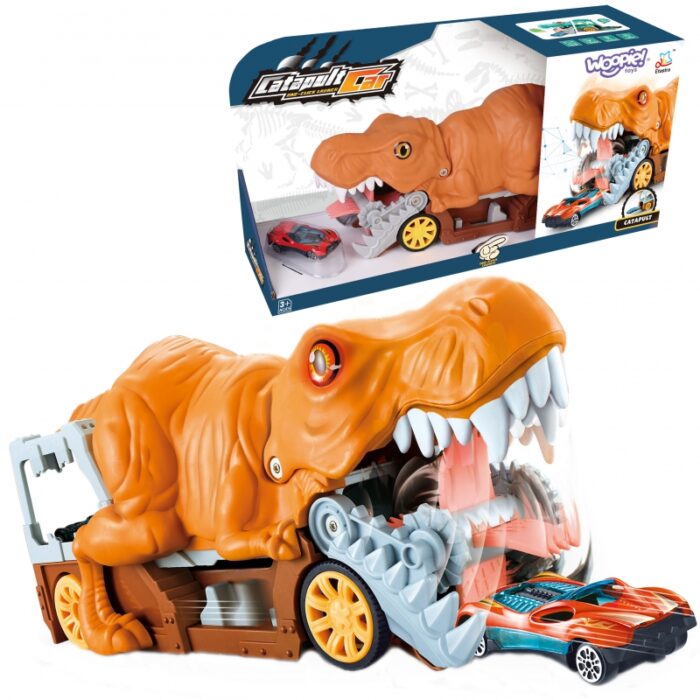 WOOPIE Dinozaur Wyrzutnia Samochodów + Auto 1szt. - obrazek 6