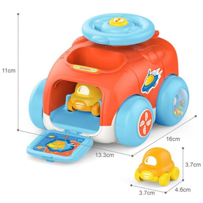 WOOPIE BABY Wyrzutnia Samochodów Auto Katapulta Zestaw - obrazek 5