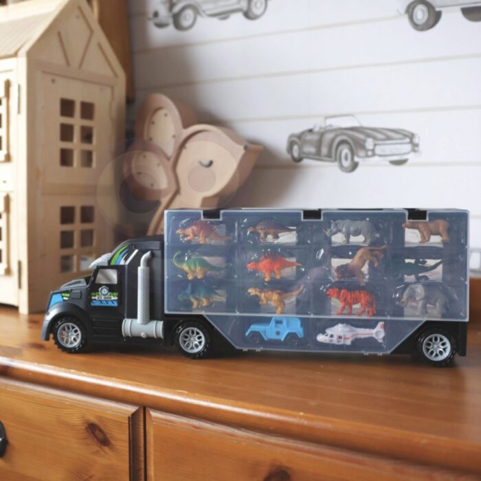 WOOPIE Samochód Transporter Dinozaury Ciężarówka - obrazek 2
