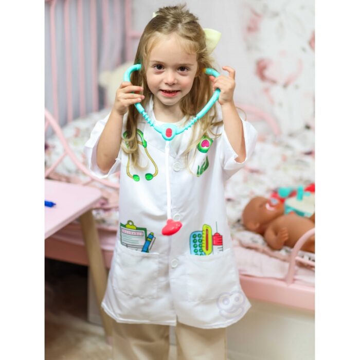 WOOPIE Zestaw Mały Lekarza Doktor w Walizce + 19 Akc. - obrazek 6