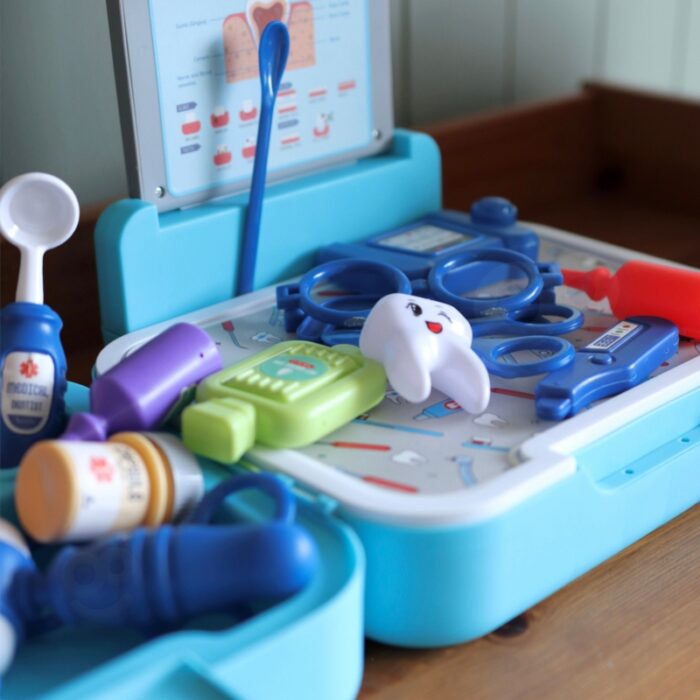 WOOPIE Zestaw Małego Dentysty Lekarza 33 el. - obrazek 6