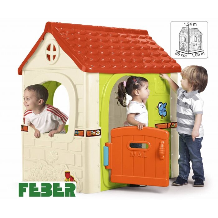 FEBER Domek Ogrodowy dla Dzieci Fantasy Skrzynka na Listy - obrazek 2