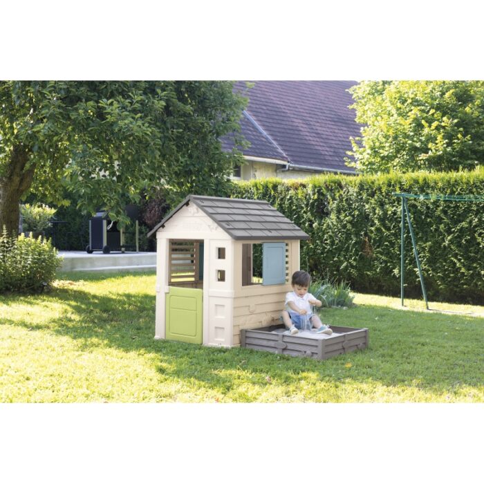 Smoby Life Domek ogrodowy z piaskownicą - obrazek 3