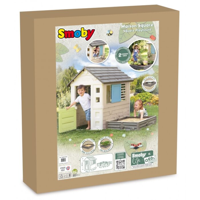Smoby Life Domek ogrodowy z piaskownicą - obrazek 9