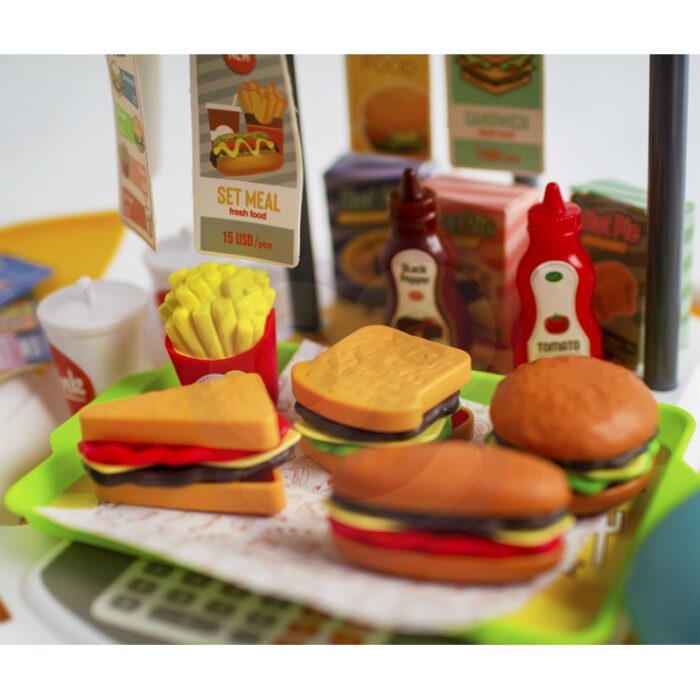 WOOPIE Sklep Fast Food 3w1 Plecak Projektor UFO 60 el. - obrazek 14