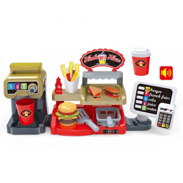 WOOPIE Fast Food XXL Sklep Restauracja Kasa + Dystrybutor Napojów - obrazek 5