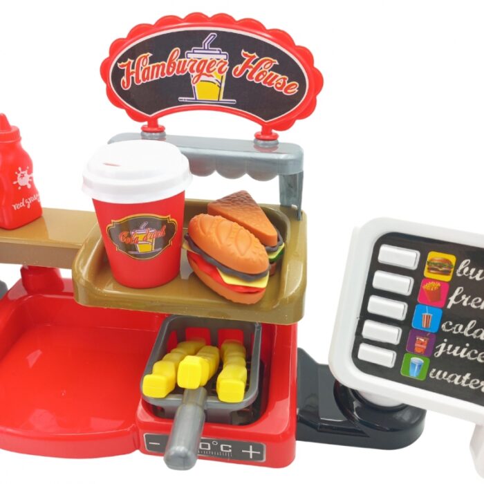 WOOPIE Fast Food XXL Sklep Restauracja Kasa + Dystrybutor Napojów - obrazek 7