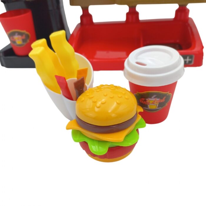 WOOPIE Fast Food XXL Sklep Restauracja Kasa + Dystrybutor Napojów - obrazek 8