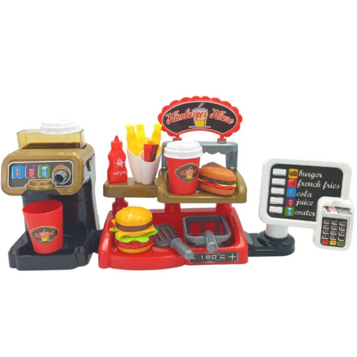 WOOPIE Fast Food XXL Sklep Restauracja Kasa + Dystrybutor Napojów - obrazek 11