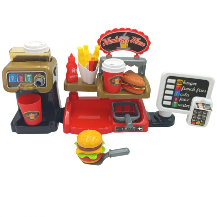 WOOPIE Fast Food XXL Sklep Restauracja Kasa + Dystrybutor Napojów - obrazek 12