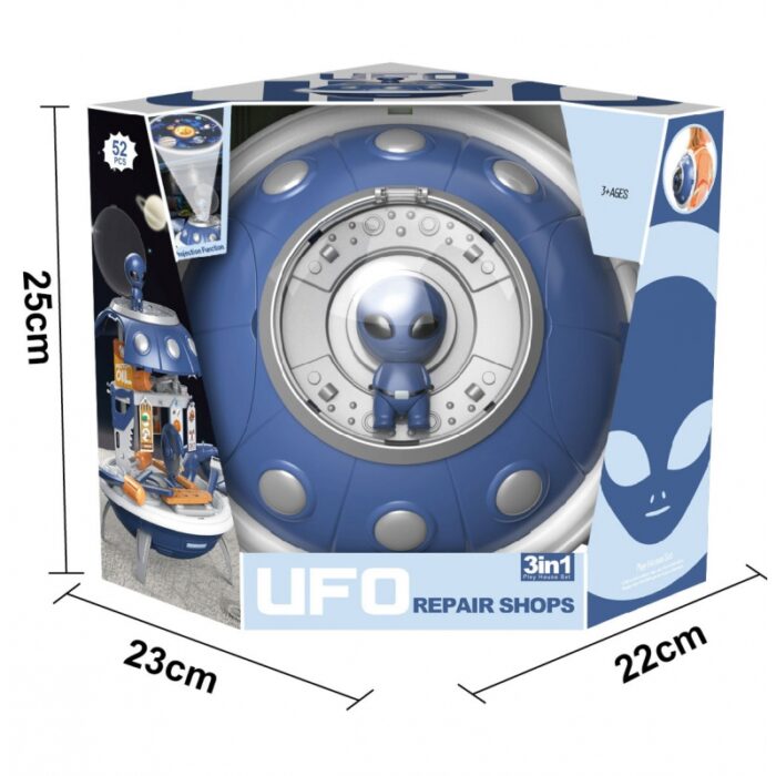 WOOPIE Warsztat 3w1 Plecak Projektor UFO 52 el. - obrazek 6