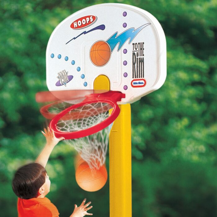 Little Tikes Duża Koszykówka dla Dzieci Regulowana i Składana - obrazek 3