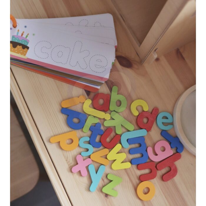 TOOKY TOY Puzzle Alfabet Montessori Nauka Literek Słów Zwierzątka 57 el. - obrazek 3