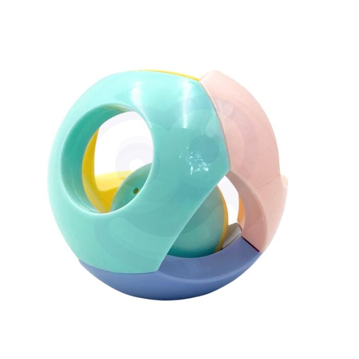 WOOPIE BABY Pastelowa Grzechotka Kula do Raczkowania 0m+ - obrazek 4