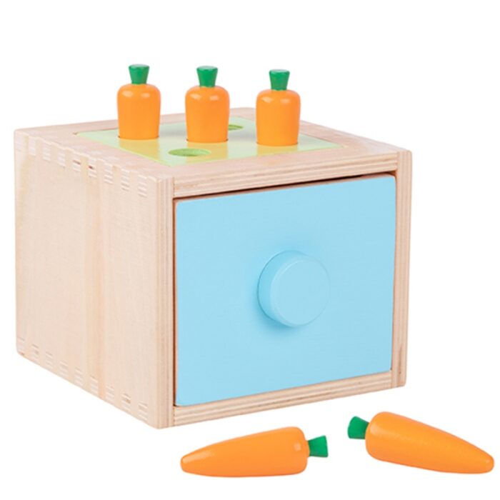 WOOPIE GREEN Drewniana Szuflada Edukacyjna Sorter Montessori - obrazek 10