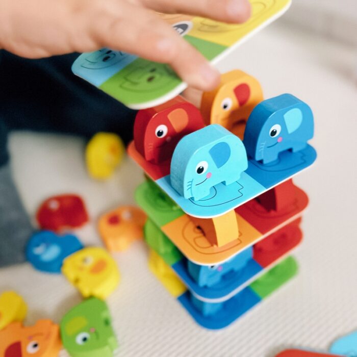 WOOPIE GREEN Słonik na Słoniku Gra Zręcznościowa FSC - obrazek 10