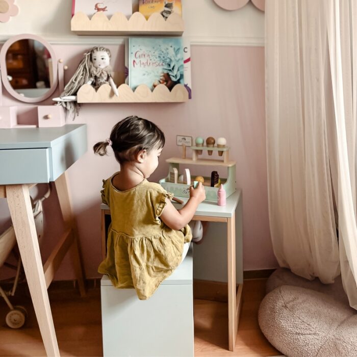TOOKY TOY Stragan z Lodami Lodziarnia Drewniana - obrazek 3