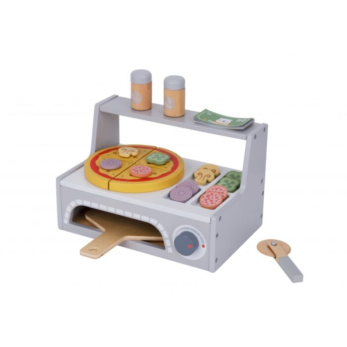 TOOKY TOY Pizzeria Drewniany Piec do Pizzy Akcesoria - obrazek 11