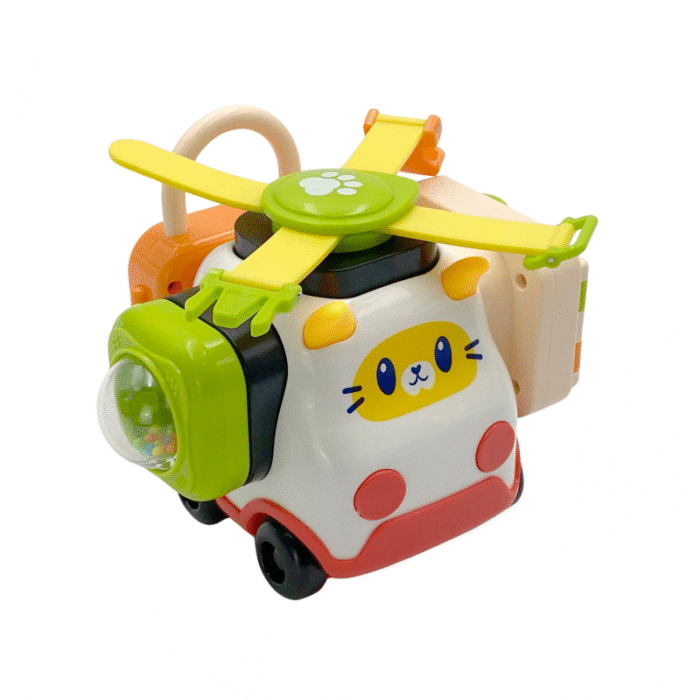 WOOPIE BABY Montessori Tablica Manipulacyjna Kolorowy Panel Aktywności - obrazek 12