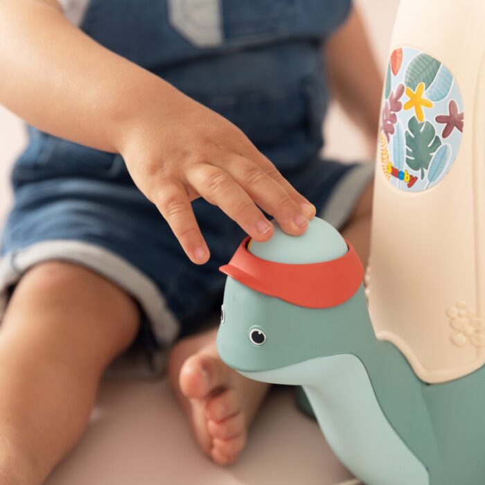 SMOBY LITTLE Żółw do Ciągnięcia ze Zjeżdżalnią dla Piłeczek 12m+ - obrazek 8