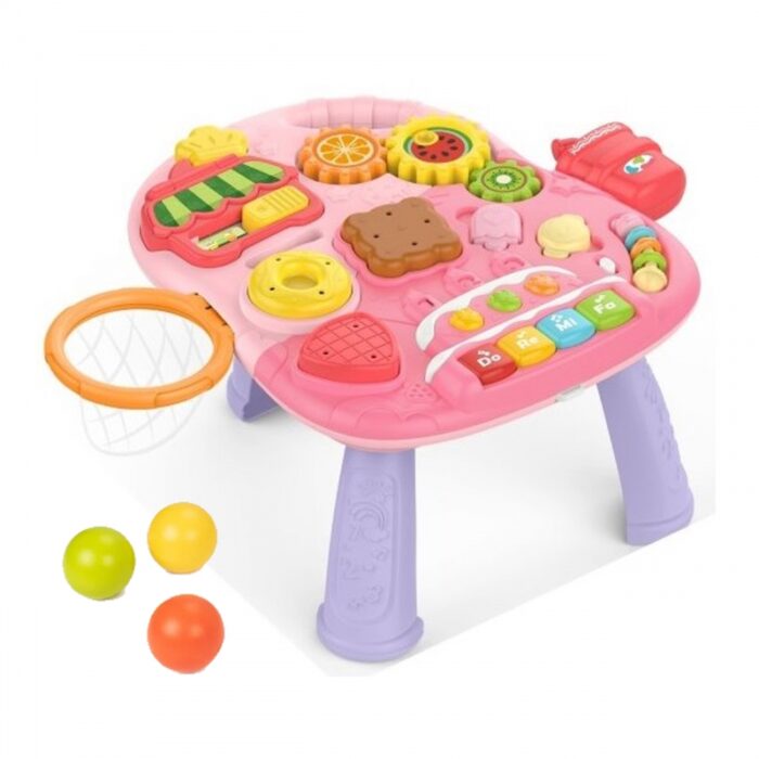 WOOPIE BABY Chodzik 5w1 Multifunkcyjny Różowy 1+ - obrazek 7