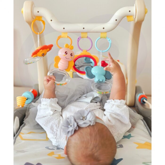 WOOPIE BABY Mata z Pałąkiem Pchacz 2w1 Pianinko - obrazek 2