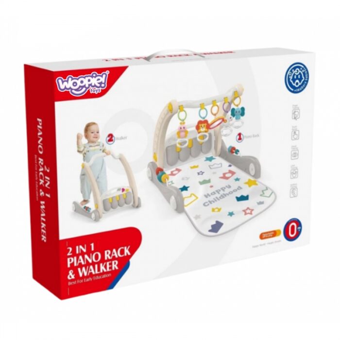 WOOPIE BABY Mata z Pałąkiem Pchacz 2w1 Pianinko - obrazek 6