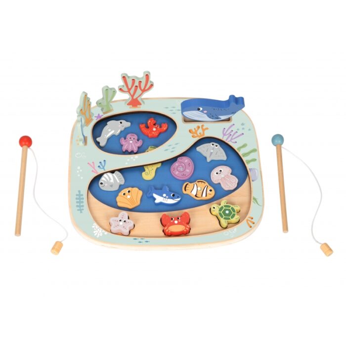 TOOKY TOY Złowić Rybkę Gra Zręcznościowa Układanka Montessori - obrazek 10