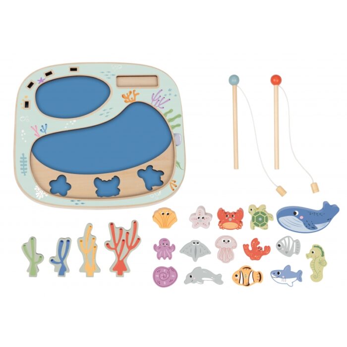 TOOKY TOY Złowić Rybkę Gra Zręcznościowa Układanka Montessori - obrazek 11