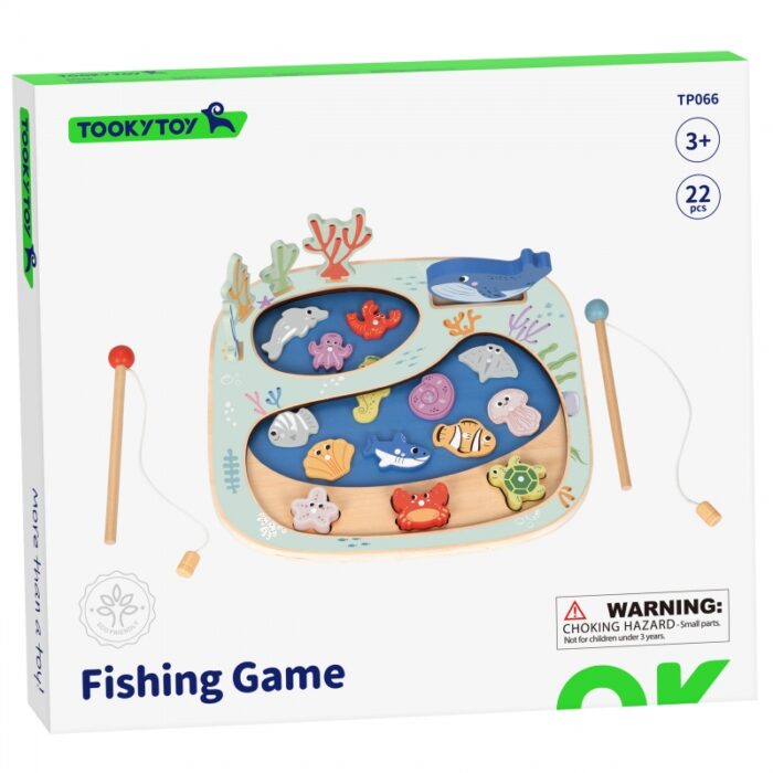 TOOKY TOY Złowić Rybkę Gra Zręcznościowa Układanka Montessori - obrazek 12