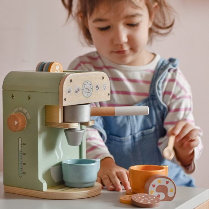 WOOPIE GREEN Drewniany Ekspres do Kawy 25 el Cukiernia Barista - obrazek 2