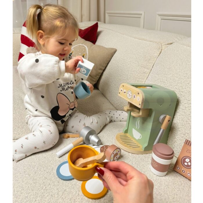 WOOPIE GREEN Drewniany Ekspres do Kawy 25 el Cukiernia Barista - obrazek 5